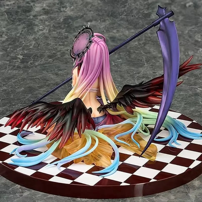 15cm No Game No Life: Zero Azriel Shiro Jibril 1/7 Great War Ver. Phat Anime PVC Action Figure Toy Game Collectible Model Doll