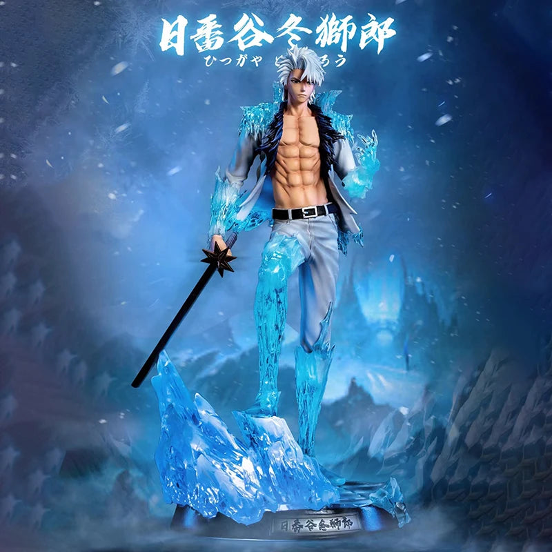 Anime BLEACH Figur Hitsugaya Toushirou Actionfigur Soul Society Gotei 13 32 cm PVC Sammlung Statue Modell Figur Spielzeug Geschenke
