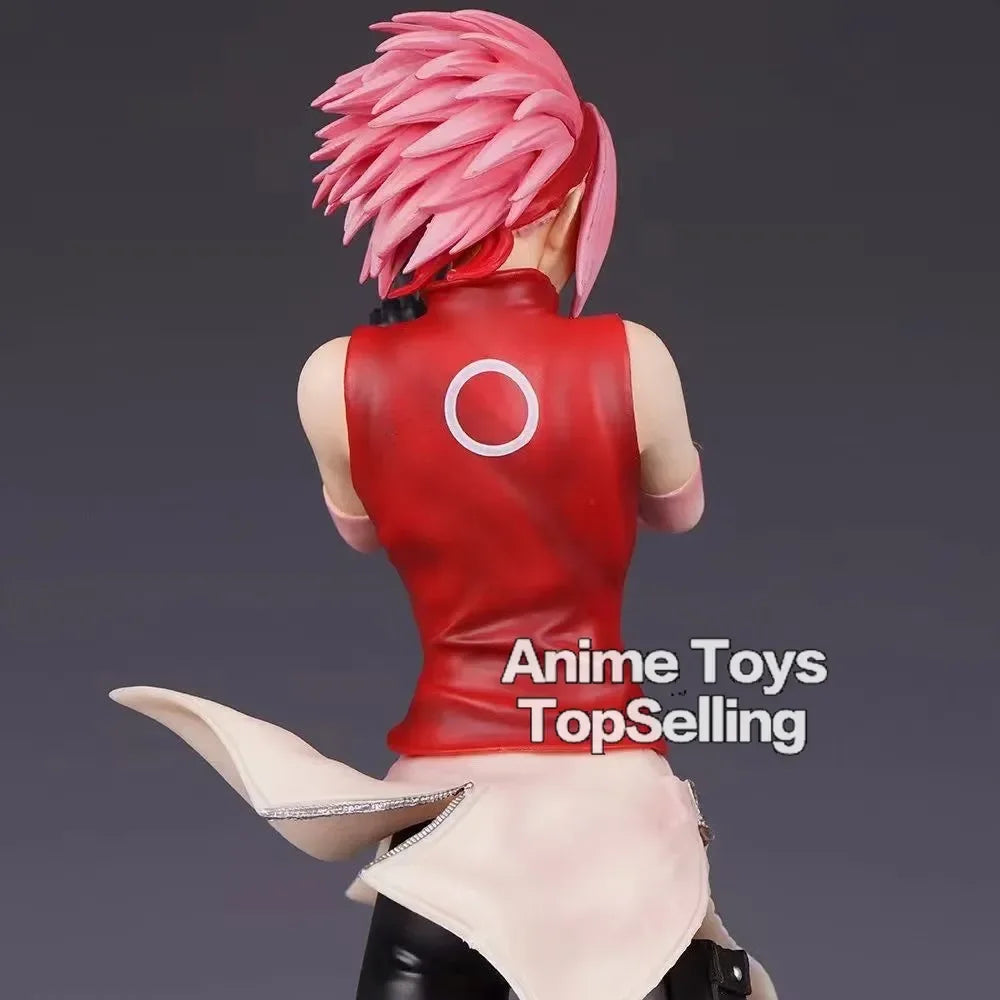 27,5 cm NARUTO Figur Haruno Sakura Figur PVC Hinata Statue Modell Sammlerspielzeug Geschenke