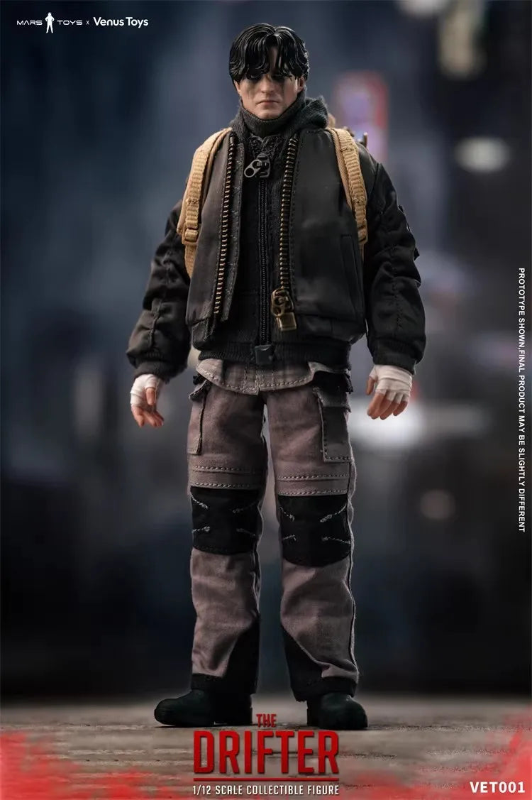 In Stock Venus Toys x Mars Toys VET001 THE DRIFTER 1/12 SCALE COLLECTIBLE FIGURE Model Toys Robert Pattinson Bruce Wayne