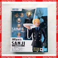 In Stock Bandai S.H.Figuarts SHF ONE PIECE Sanji Romance Dawn Anime Action Figure Toys Gift Model Collection