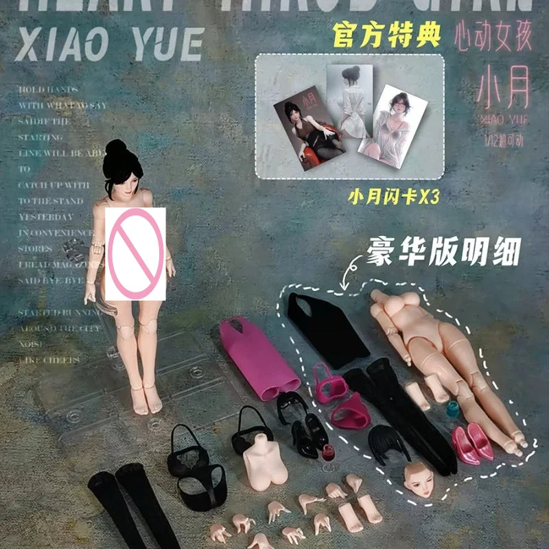Wonder Play Workshop Action Girl Xiao Yue 1/12 Oriental Beauty Super Articulated Painted Female Body