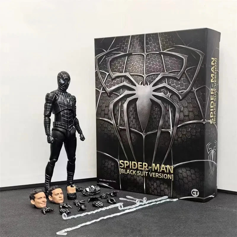 Нова фигурка на Спайдърмен от Ct Toys Mafex 001 - Питър Паркър, невероятният Спайдърмен, аниме фигурка, персонализирана колекционерска играчка