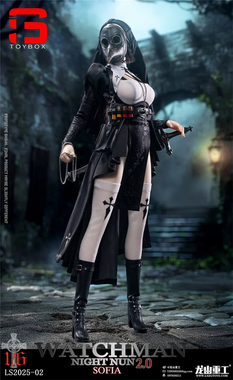 【2025 Q3 】Longshan Heavy Industry LS2025-02 1/6 Redemption of the Night Sophia Action Figure 12'' Female Soldier Full Set Model
