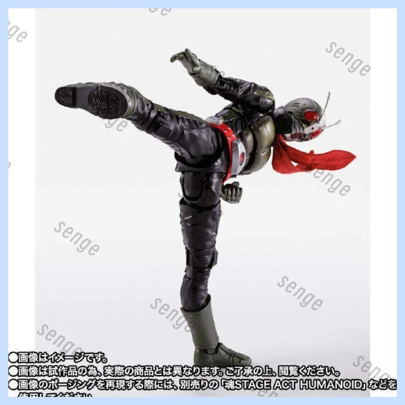 [Genuine stock] Bandai SHF real bone carving Kamen Rider THE NEXT No. 1 / No. 2 Dark style movable figure collection ornaments