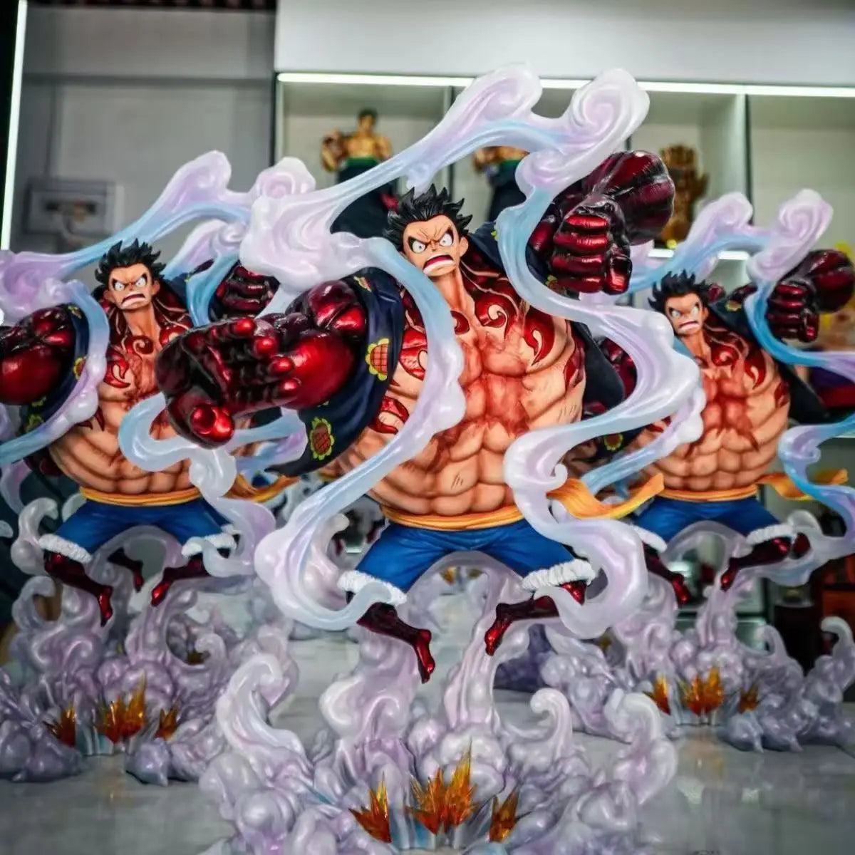 JT Statue ONE PIECE Monkey D Luffy Figure Gear fourth Luffy PVC Action Figures Collection Model Toys Gifts