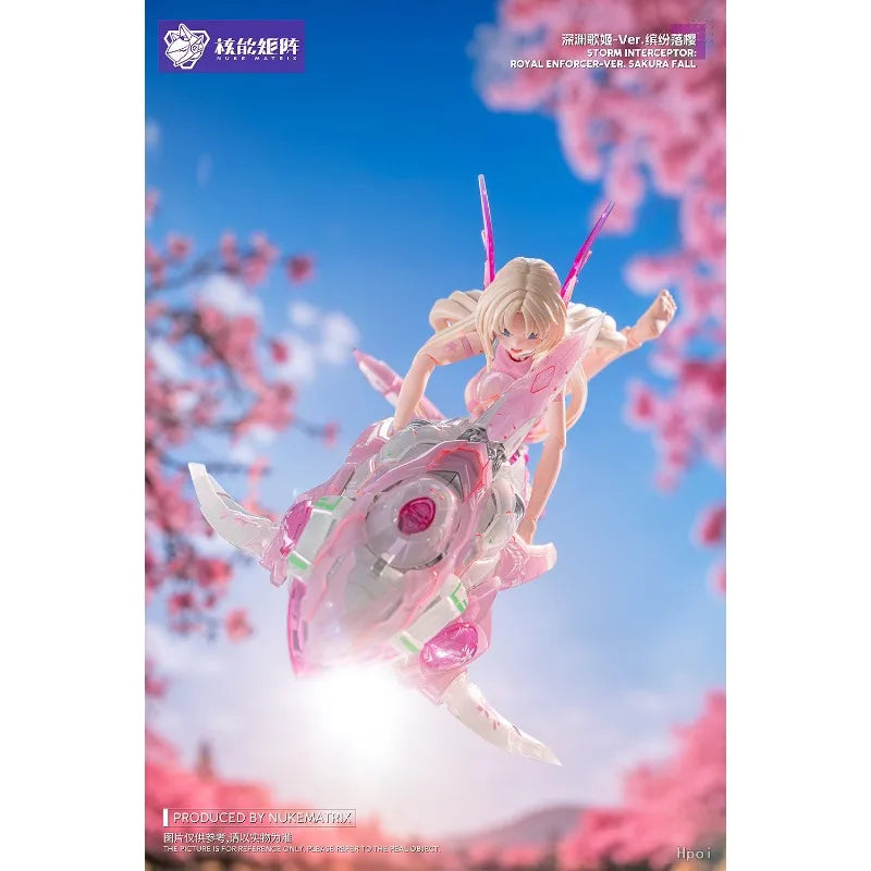 NUKE MATRIX Original Abyss Singer - Falling Cherry Blossoms Limited Edition Assembled Mobile Mother Model Toy Gift in Stock
