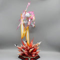 One Piece Аниме Фигурки Gear 5 Luffy Sun God Nika Фигура 50см PVC Фигурка Gk Статуя Колекционерски Модел Декорация Аниме Детски Gif