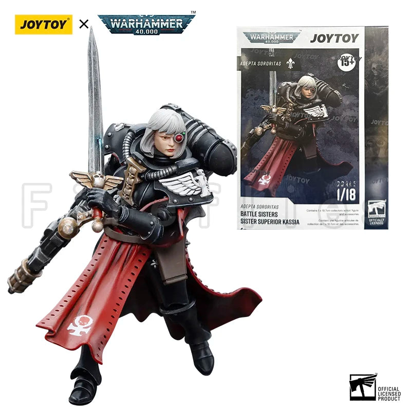1/18 JOYTOY Action Figure (5PCS/SET) 40K Battle Sisters Re-issue Version Anime Model Toy