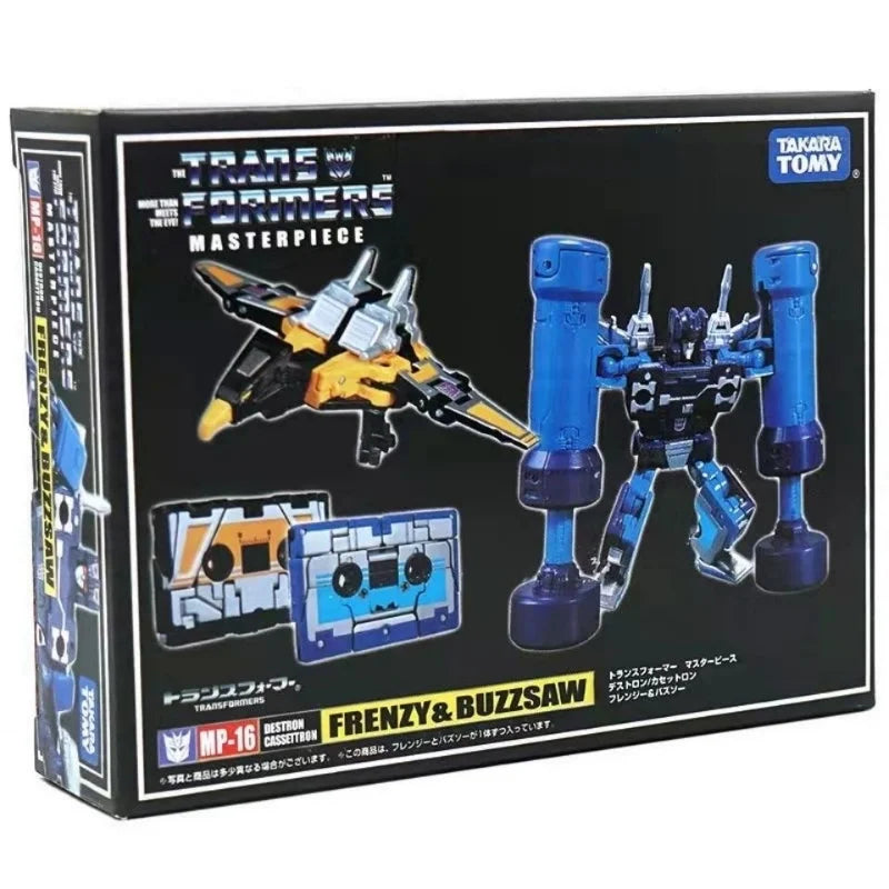Takara Tomy Transformers Spielzeug MP15 Rumble Ravage MP-16 Frenzy Buzzsaw Actionfiguren Transformator Roboter Spielzeug für Kinder