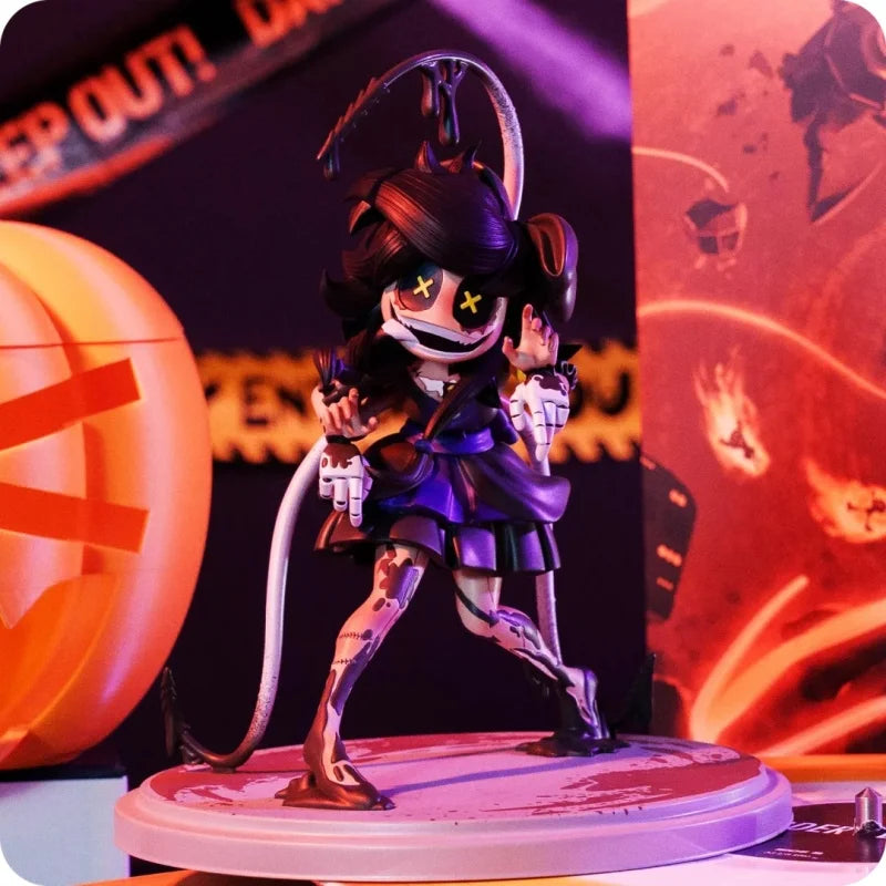 Murder Drones Cyn Animegaz Anime Figure Original Pvc Collectible Model New Villain Merch Cute Toy Kawaii Desktop Decoration Gift