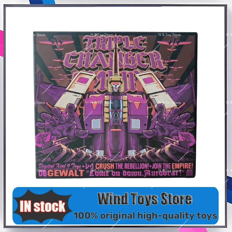 IN STOCK 3.0 Transformation G1 DX9 D08 Wegalt MP Blitzwing Version Three Changes Airplane Tank Model Toy Action Figures