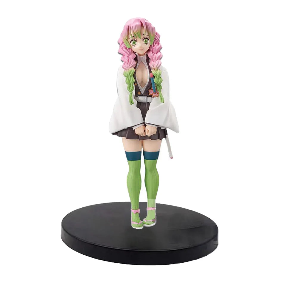 Anime Demon Slayer Kimetsu no Yaiba Figure 15cm Nezuko Tanjirou Mitsuri Shinobu Zenitsu Kyoujurou Action Figural Model Toy Gifts