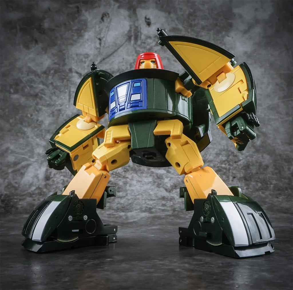 New in Stock X-Transbot Transforming Assemble Toys MM-9 + MM9 + Cosmic Green Metallic G1 Action Figure Robot Toy with Box