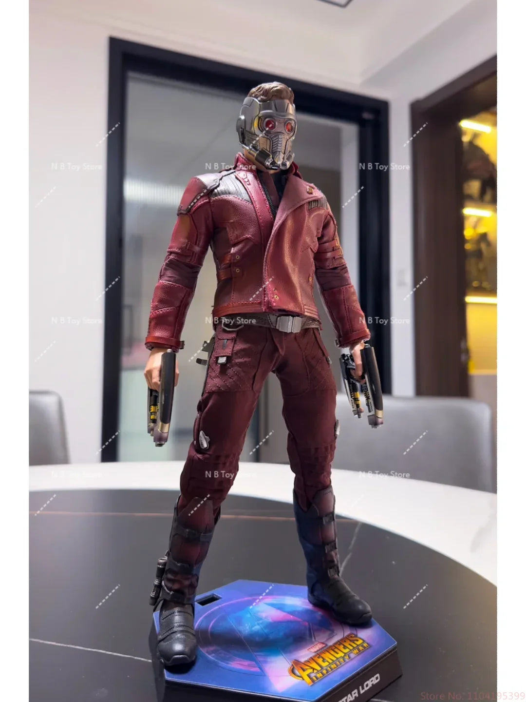 In Stock Genuine HOTTOYS HT MMS539 Marvel Avengers 3 Star Lord 3.0 Action Figure Model Toys