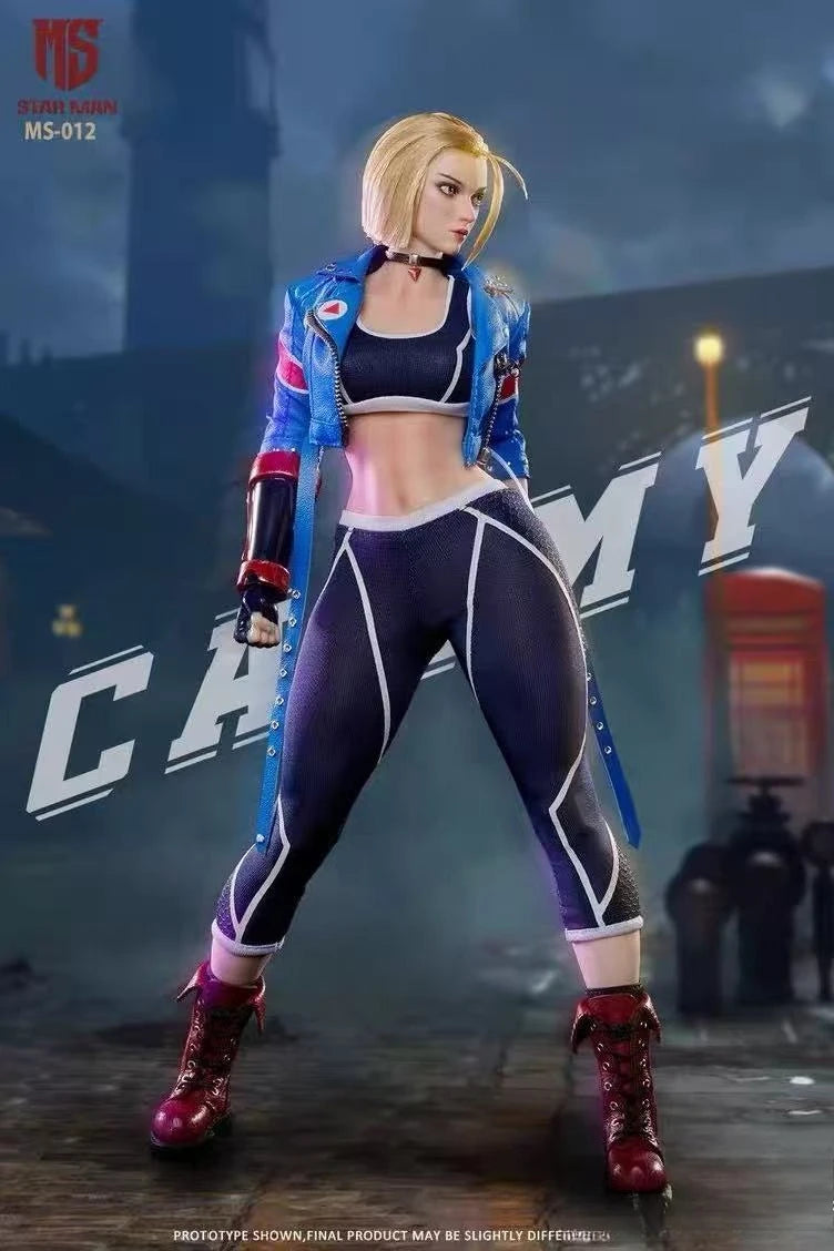 PLAY TOY SF Cammy White P020 Movable Model Toys Collection 1/6 Steel Bone Silica Gel Body SF Cammy White Anime Figure Model Toy