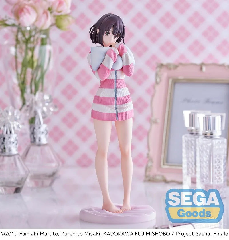 In Stock SEGA Genuine Luminasta Saekano: How To Raise A Boring Girlfriend Anime Character Kids Gift Collection Action Toys Model