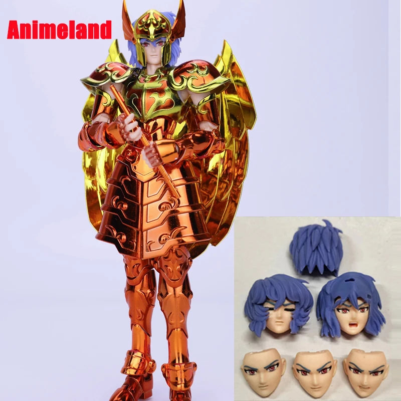 Saint Seiya Myth Cloth EX Siren Sorrento Kopfskulptur/5 Gesichter + Haare Poseidon Asgard Final Battle Edition Ritter des Tierkreises Figur