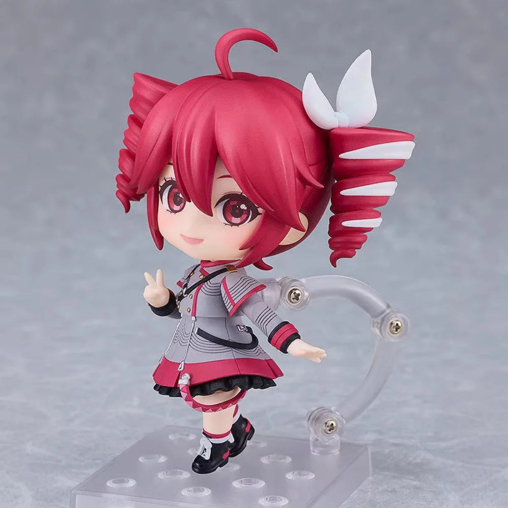 In Stock Kasane Teto Cosplay Anime Figure Q Action Figure Kawaii Figurine Cute Loli Collection Model Christmas Birthday Gift