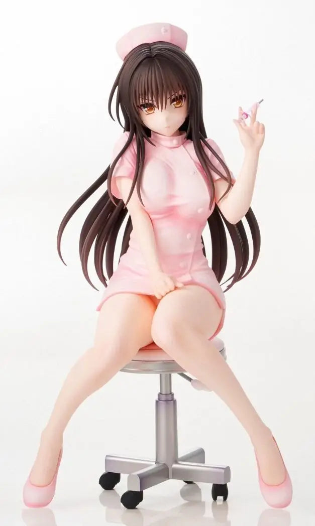 In-stock AMAKUNI To Love-Ru Lala Satalin Deviluke Nurse Costume and Wedding Dress 1/6 Figure Model Collectible Gift
