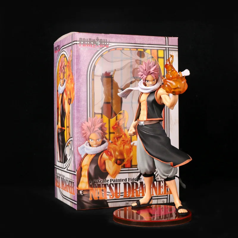 23CM Аниме FAIRY TAIL Etherious Natsu Dragneel Резервна ръка Пламък Специални ефекти Част Постоянен Модел Играчка Подарък Фигурка