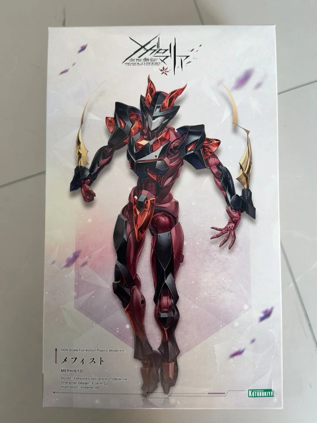Kotobukiya Original Model Kit CX024 GREEN GLASS Unlimited Universe Megal Maria Anime Action Figures Assembly Model Toys