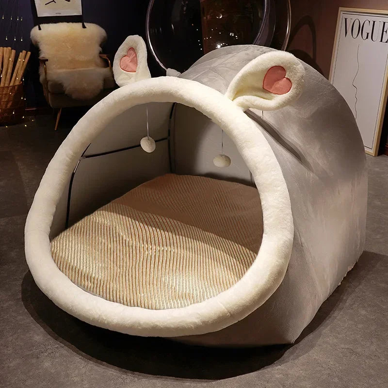 Hot selling-Human cat nest oversized children lazy sofa bed game tent nest birthday gift cartoon plush sleeping bag-high quality