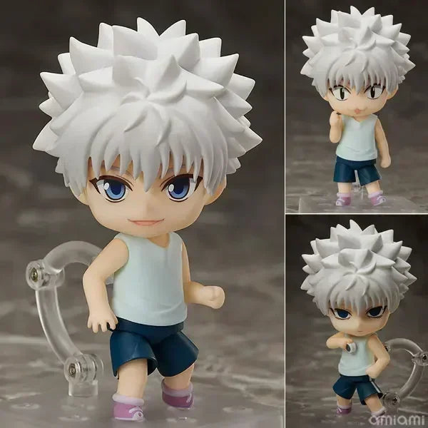 22cm Hunter x Hunter Anime Figure Killua Zoldyck Action Figure Gon Freecss/Hisoka/Alluka Zoldyck Figurine Model Doll Toys Gifts