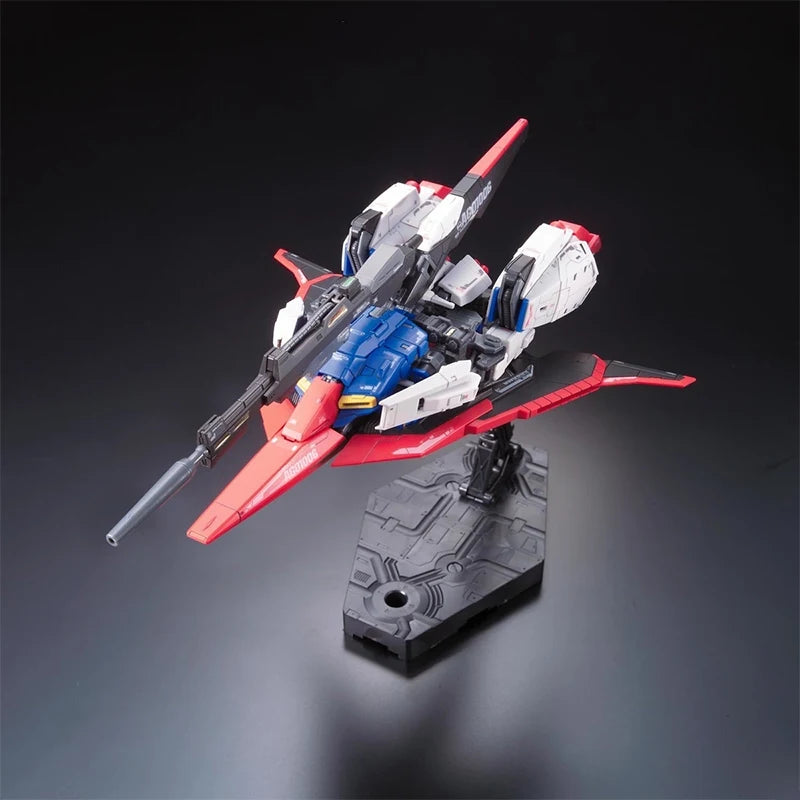 Bandai Original Genuine Figure Gundam Model Kit RG 1/144 MSZ-006 Zeta Gundam Collection Action Figure Model Kids Toys Gifts