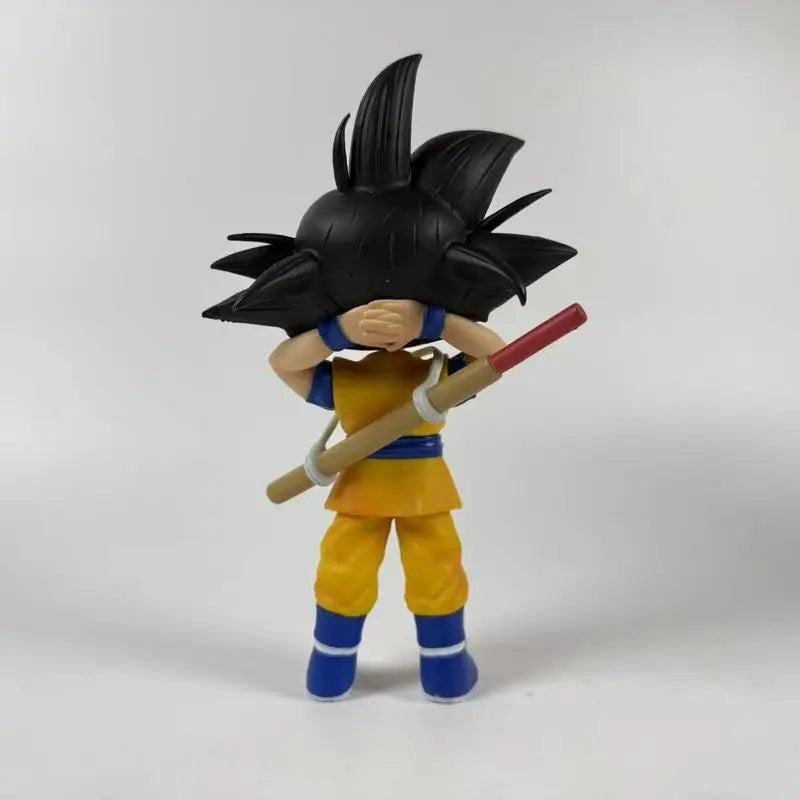 2026 New Q Version Dragon Ball Ssj3 Vegeta Figure  Super Saiyan 3 Goku Action Figures Collection Model Toys Birthday Gifts Decor