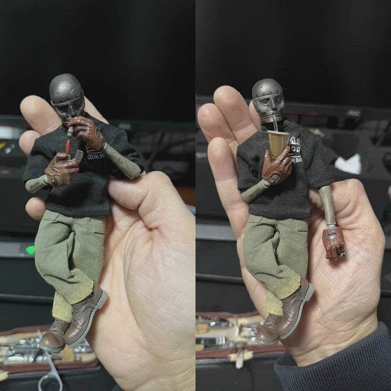 2026 IN STOCK Coal Dog DAMTOYS PES038 PES040 Death Gas Station Series Mr.silent 1/12 Scale Action Figure Model Toy