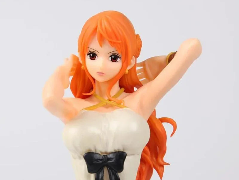 1pcs Piece beautiful Branpresto SC SCultures Jeans Nami Figure 17CM PVC Action Figure Toys