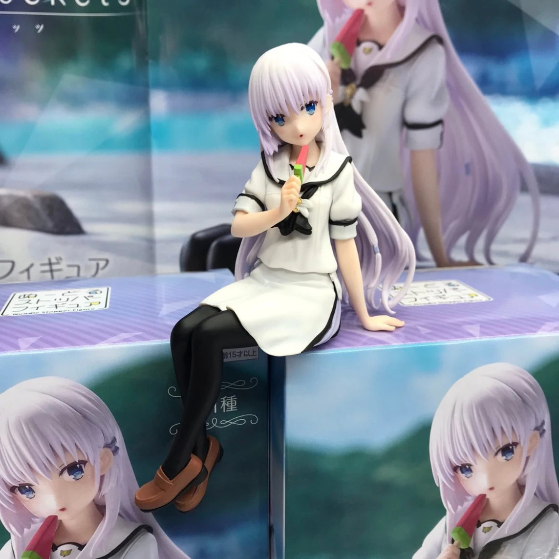 Original Fury Sommer Taschen Cosplay Naruse Shiroha Action Figur Kostüm Jk Schuluniform Nudel Stopper Kawaii Weihnachten Geschenk