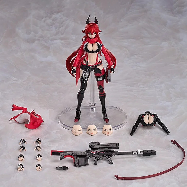 In Stock: NIKKE GSC Hyper Body Figure: The Goddess of Victory - Hyper Body Red Hood Anime Figure, Original Boxed Model, Gift Toy