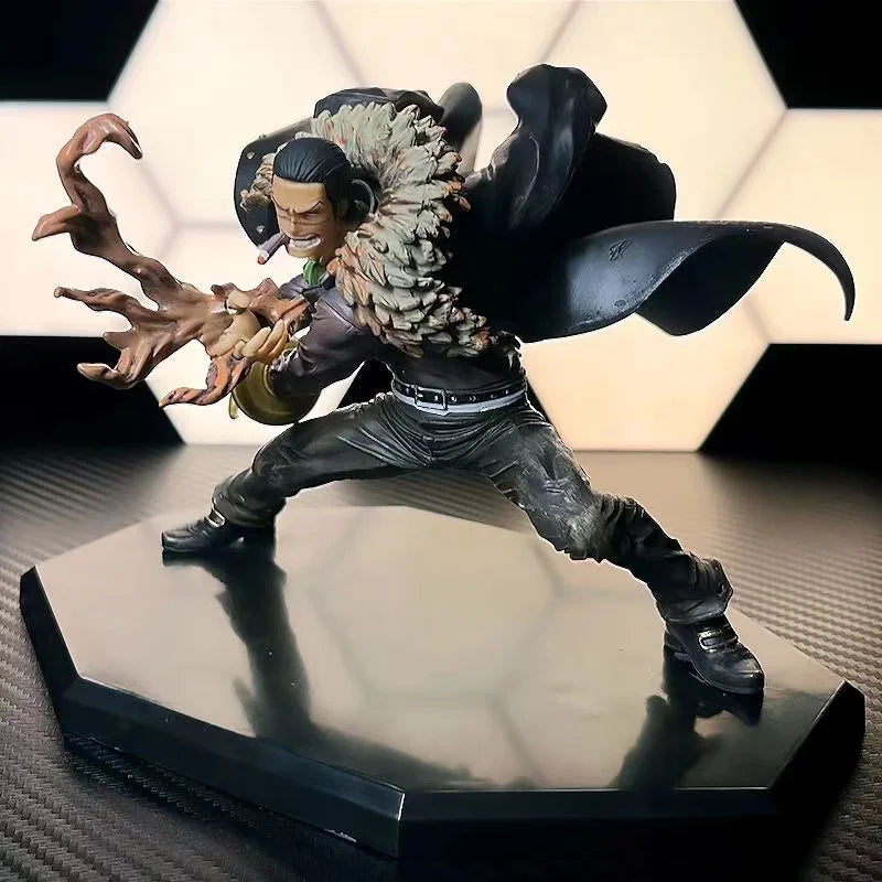 14cm High Quality One Piece Figure Sir Crocodile Mr.0 Anime Figure Decoration Toy Children's Gift Collectibles Model Doll
