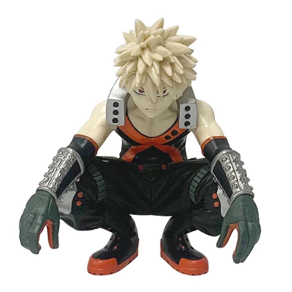 In Stock New Anime My Hero Academia Midoriya Izuku Bakugou Katsuki Ochaco Uraraka Anime Figure Toys for Kids Christmas Gift