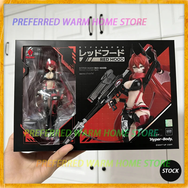 In Stock GSC GSAS Hyper Body RED HOOD Painted Articulated Figure Movability Model Toys Beautiful young girl Model