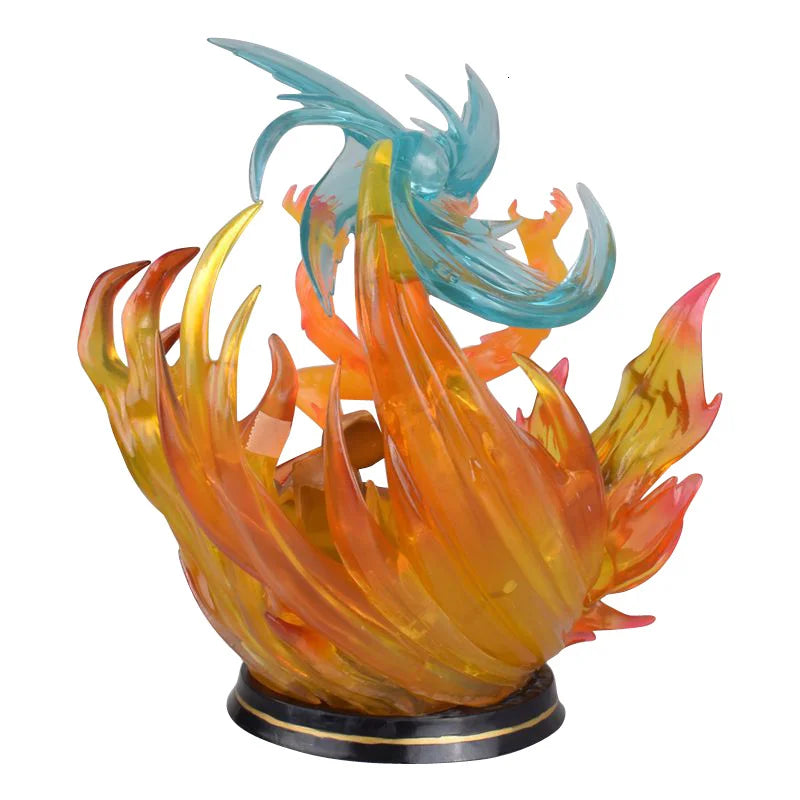 GK Naruto Kurama Chakra Mode Shippuden Anime Figurine Model Action Figure Sasuke Itachi Statue Collection Toy 35cm Kyuubi Figma