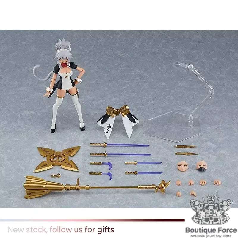 Maidroid Kuon Guilty Princess PLAMAX GP-06 160mm Assembled Movable Plastic Figure Ninja Swords Scythe Collectible Toy