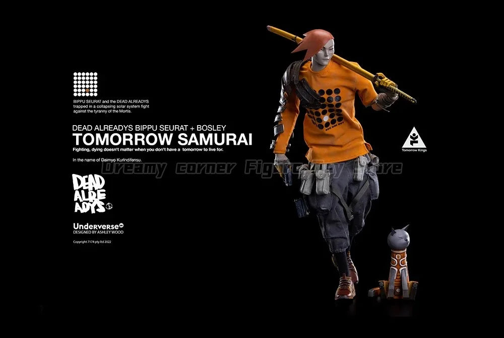 【In Stock】Original UNDERVERSE NDERVERSE TOMORROW KINGS Series BIPPU SEURAT 1/6 Action Figure Ornament Toy Model