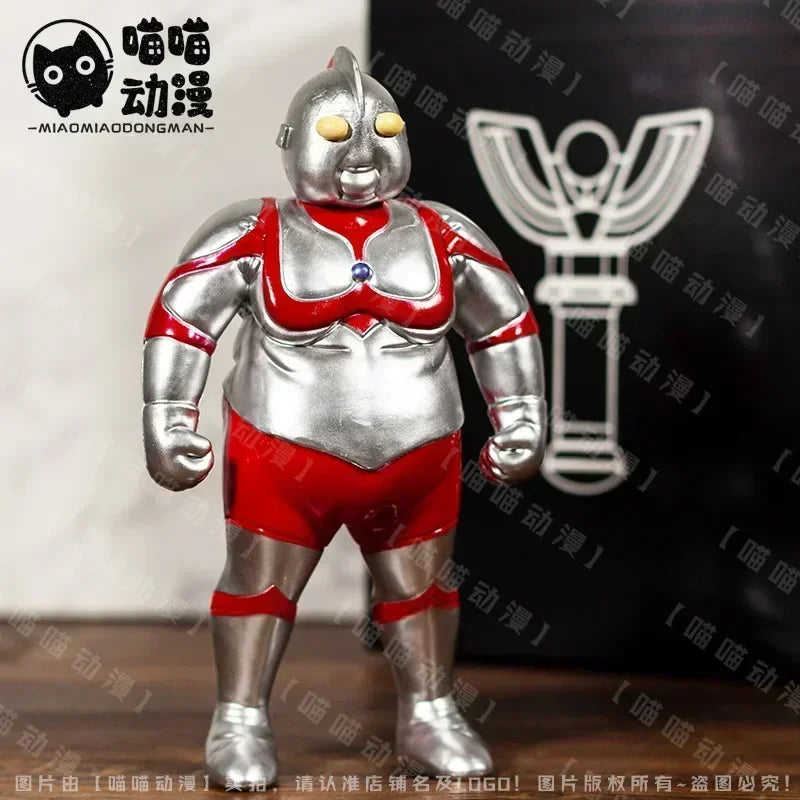 18cm U-Ultramans Anime Gk Ultraman Obesity Kawaii PVC Model Toy Doll Funny Handmade Cosplay room Decoration kids Birthday Gift