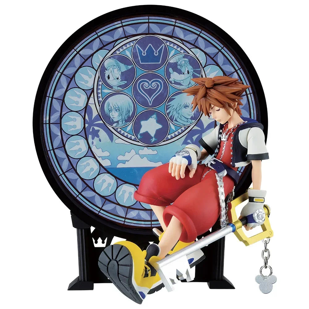 Original Genuine In Stock Banpresto IchibanKuji  Anime Kingdom Hearts SORA Kawaii Action Figure Collectible Model Decoration