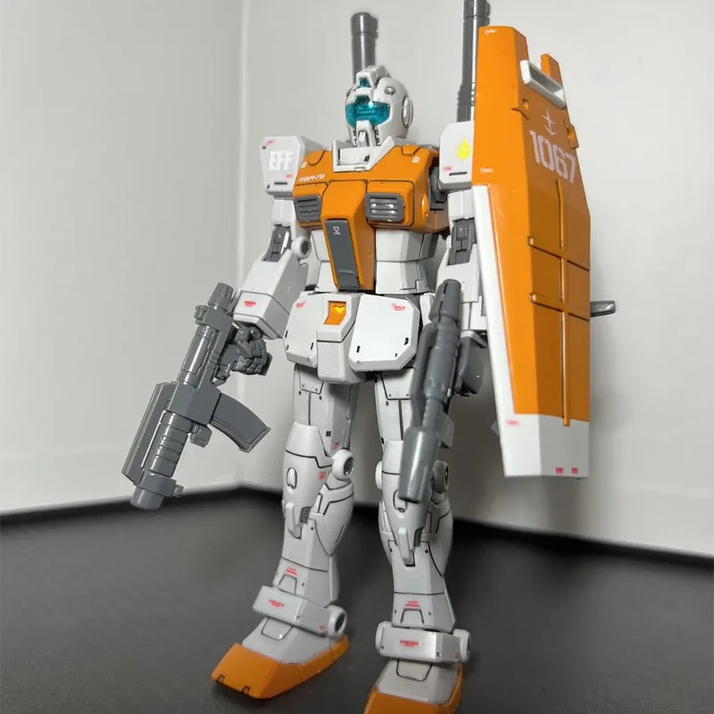 GTO Morocco GM RGM-79  HG 1/144 Repair Double Cannon Advanced Version Assemble The Model Action Figures Decorative Toy Gift