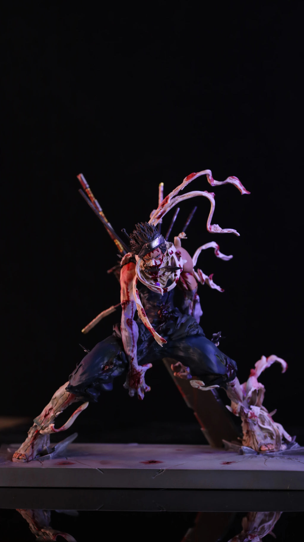 24cm Naruto Anime Figure Momochi Zabuza Action Figurine 28cm Pvc Hatake Kakashi Statue Model Doll Collection Desk Decor Toy Gift