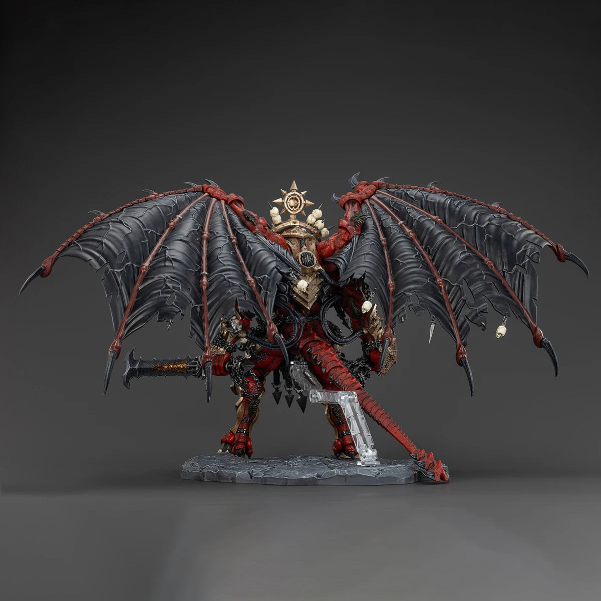 HiPlay JOYTOY Warhammer 40,000 1/18 World Eaters Angron Daemon Primarch of Khorne JT01178 Action Figures