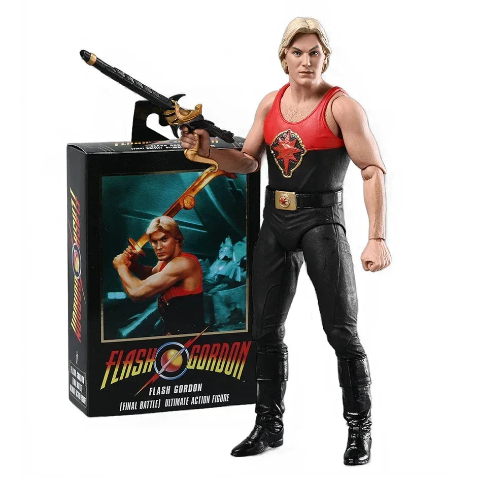 NECA Flash Gordon The Movie Ultimate Prince Vultan Ming Action Figure Figuine Model Decoration PVC Toy