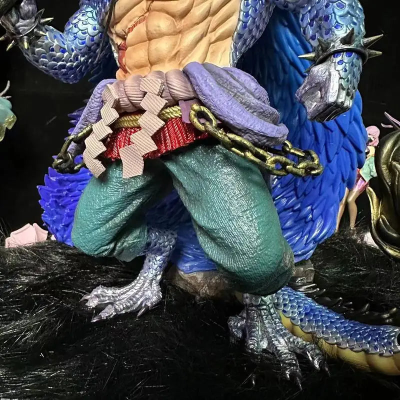 One Piece Orc Kaido Black Pearl Dragon Kaido Four Emperors Pre-sale Anime Figures Model Toys Ornaments Decorate Birthday Gifts