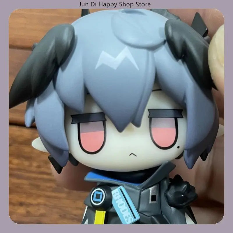 Arknights Chibi Version Super Deformed Sitting Pose PVC Anime Figure Statue Desktop Decoration Gift Collection