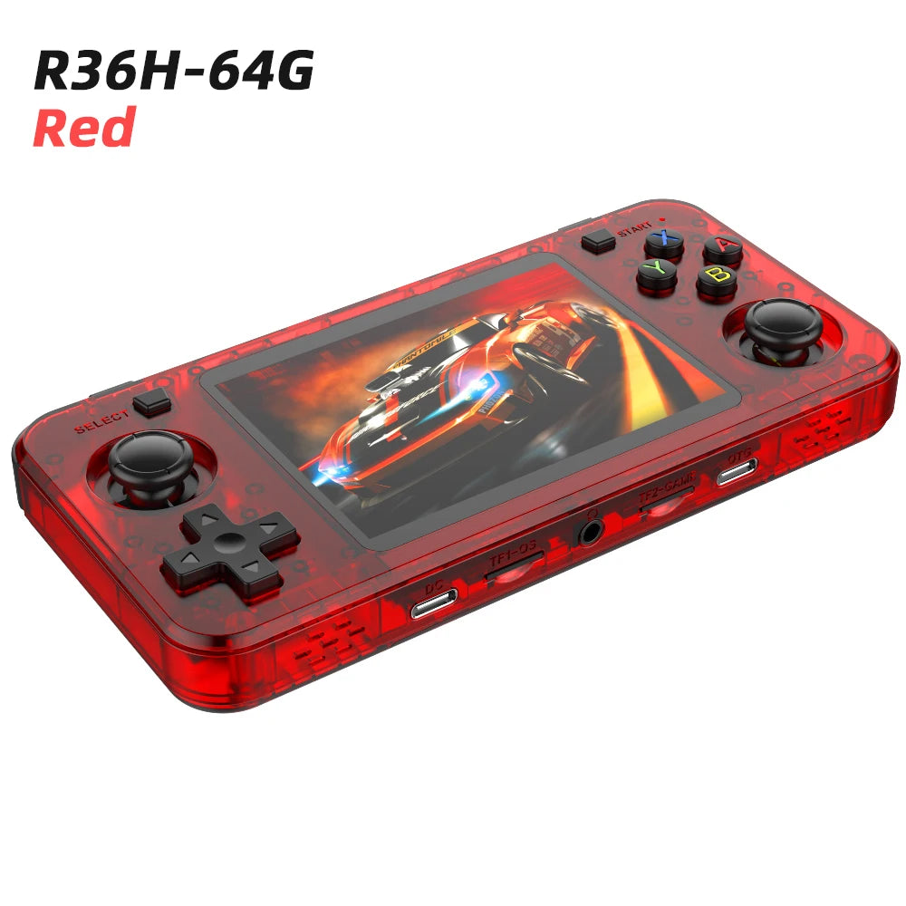 R36H original open-source handheld console with built-in 15000+games R36H handheld game console retro games
