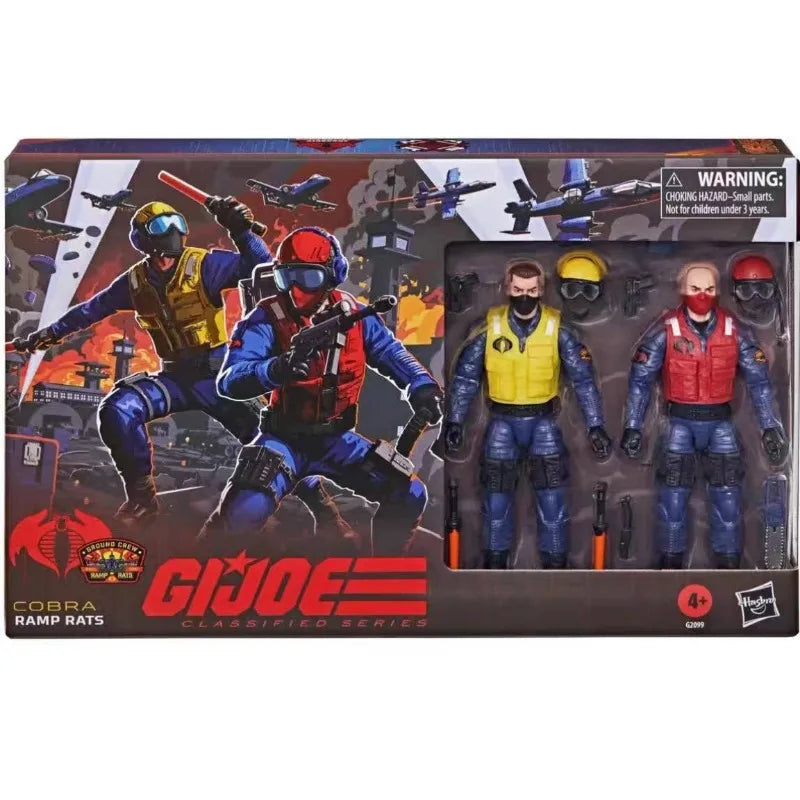 New Original Hasbro G.I. Joe Classified Series COBRA RAMP RATS Action Figure Model Gift Toys